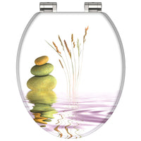 Thumbnail for SCHÜTTE Toilettensitz mit Absenkautomatik BALANCE Bedruckt MDF