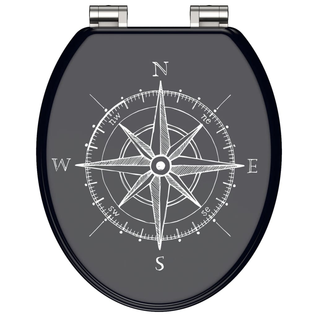 SCHÜTTE Toilettensitz mit Absenkautomatik COMPASS