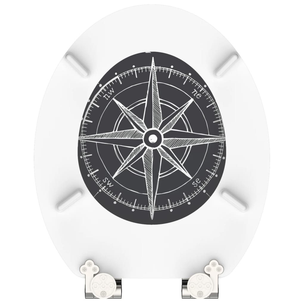 SCHÜTTE Toilettensitz mit Absenkautomatik COMPASS