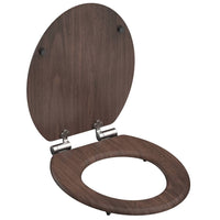 Thumbnail for SCHÜTTE Toilettensitz mit Absenkautomatik DARK WOOD Bedruckt MDF