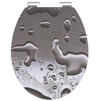 Thumbnail for SCHÜTTE Toilettensitz mit Absenkautomatik GREY STEEL Hochglanz MDF