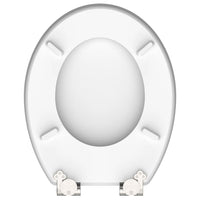 Thumbnail for SCHÜTTE Toilettensitz mit Absenkautomatik GREY STEEL Hochglanz MDF