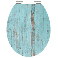 Thumbnail for SCHÜTTE Toilettensitz mit Absenkautomatik BLUE WOOD Hochglanz MDF