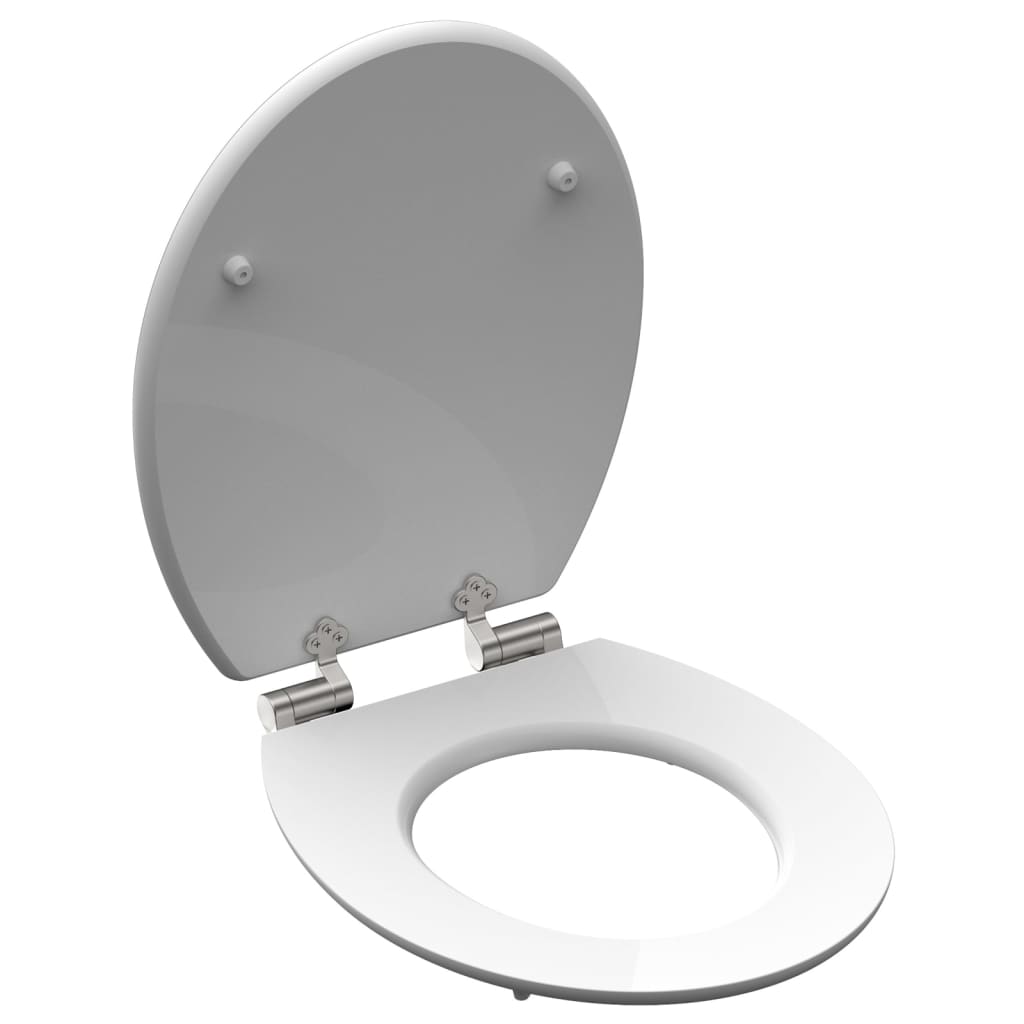 SCHÜTTE Toilettensitz mit Absenkautomatik POOLSIDE Hochglanz MDF