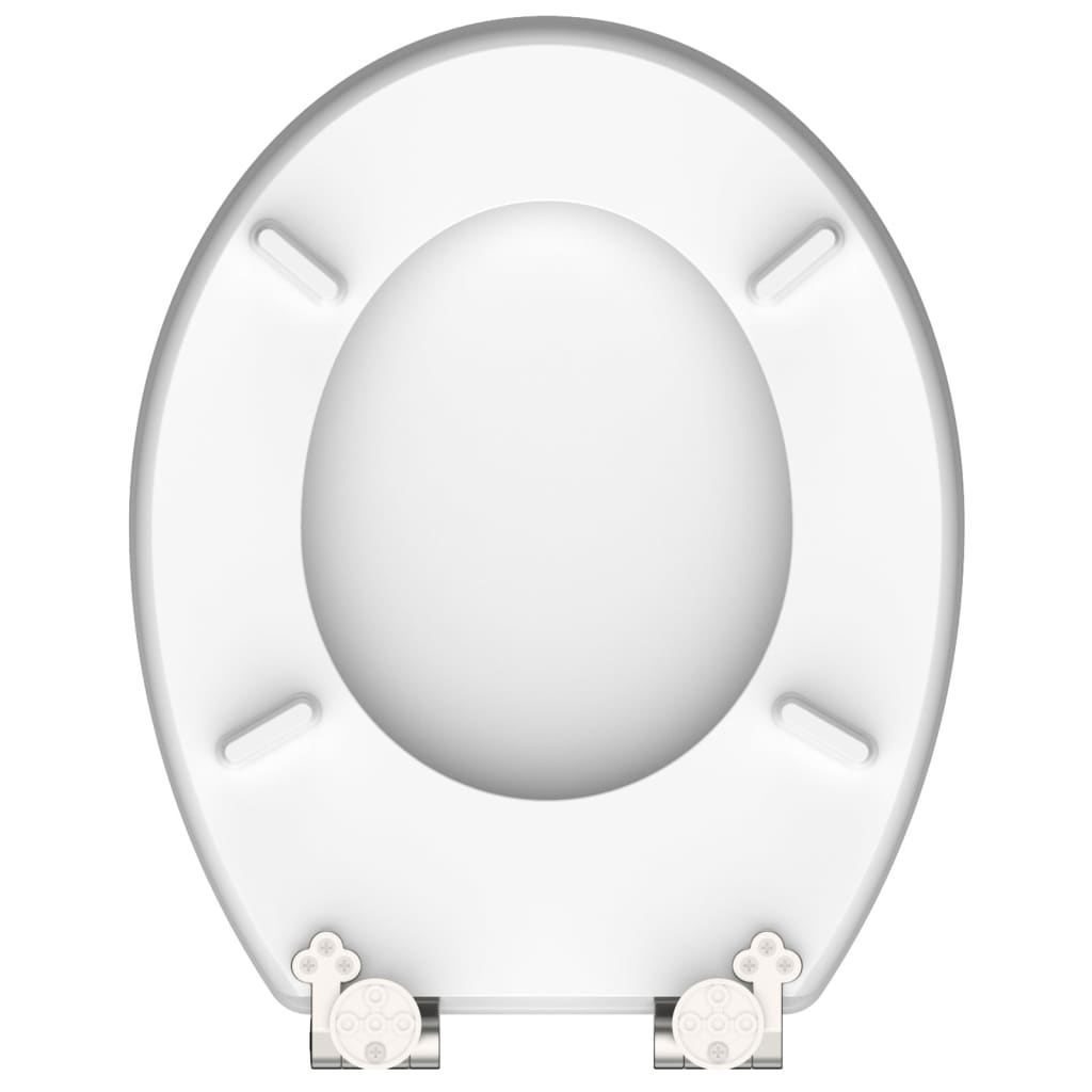 SCHÜTTE Toilettensitz mit Absenkautomatik POOLSIDE Hochglanz MDF