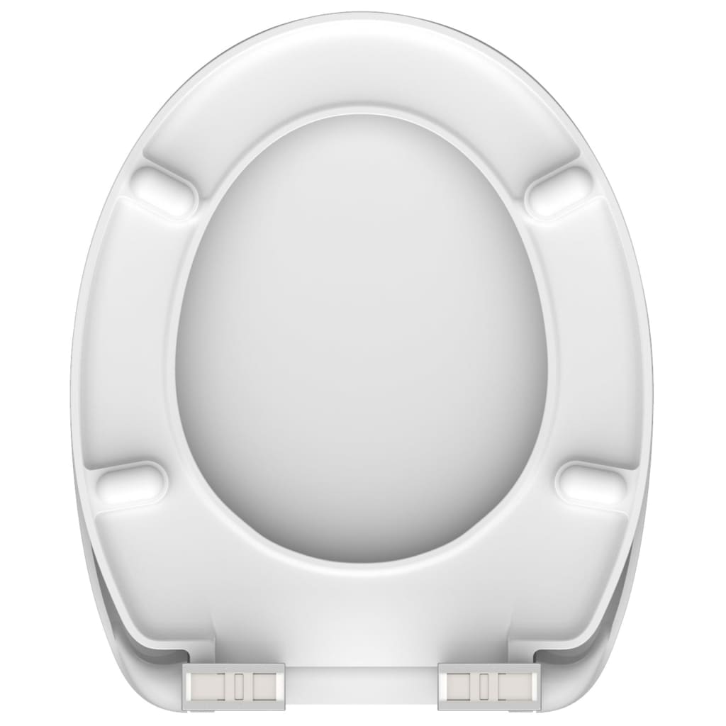 SCHÜTTE Toilettensitz mit Soft-Close-Funktion INDUSTRIAL GREY