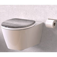 Thumbnail for SCHÜTTE Toilettensitz mit Soft-Close-Funktion INDUSTRIAL GREY