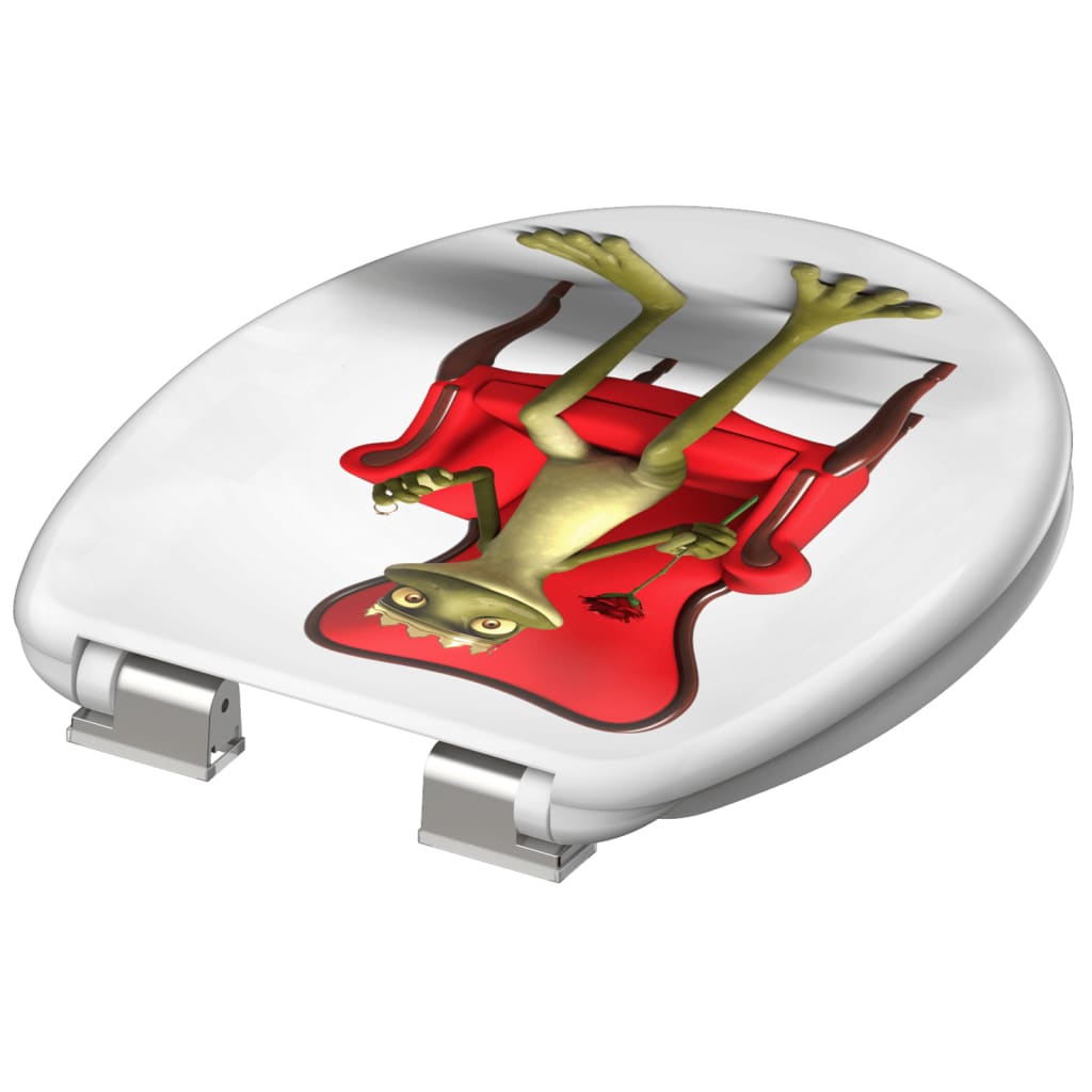 SCHÜTTE Toilettensitz mit Soft-Close-Funktion FROG KING