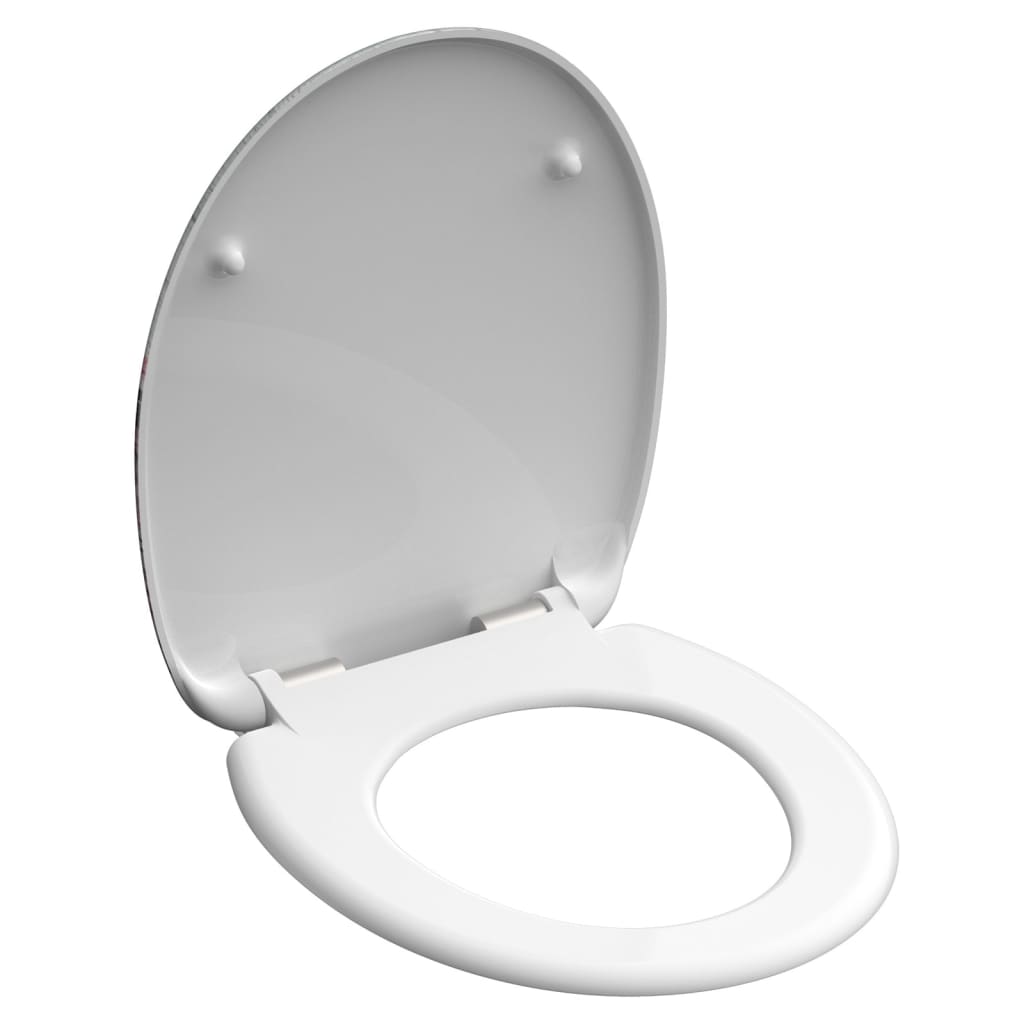 SCHÜTTE Toilettensitz mit Soft-Close-Funktion FLOWERS & WOOD