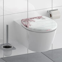 Thumbnail for SCHÜTTE Toilettensitz mit Soft-Close-Funktion FLOWERS & WOOD