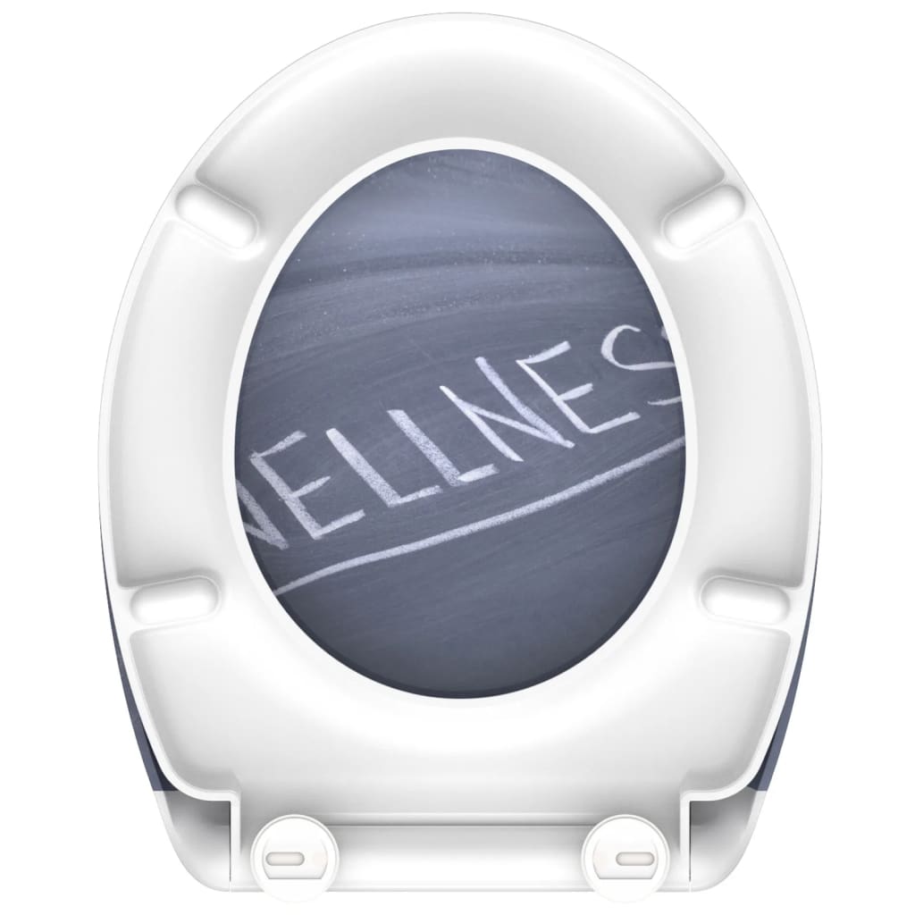 SCHÜTTE Toilettensitz WELLNESS mit Absenkautomatik Schnellverschluss