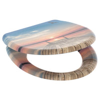 Thumbnail for SCHÜTTE Toilettensitz SUNSET SKY mit Absenkautomatik Schnellverschluss