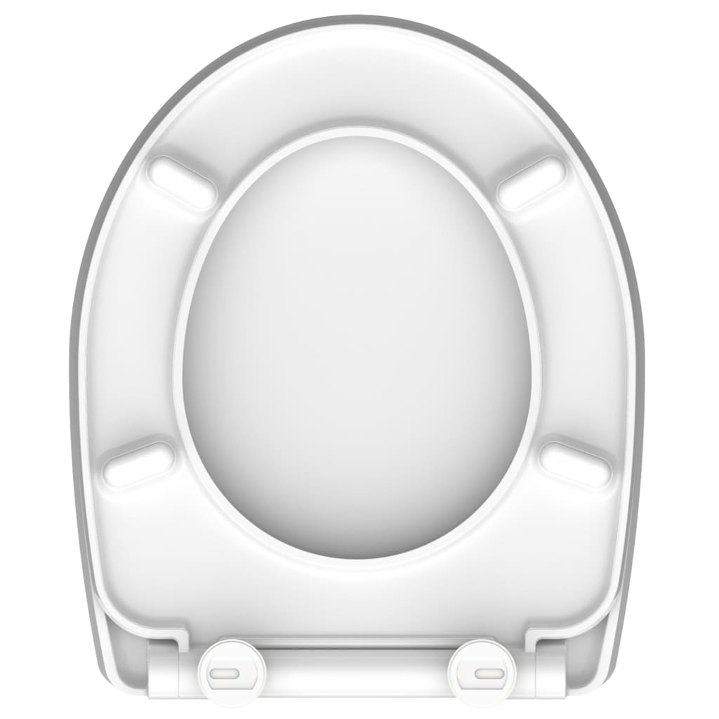 SCHÜTTE Toilettensitz CRAZY SKULL Absenkautomatik Duroplast Hochglanz