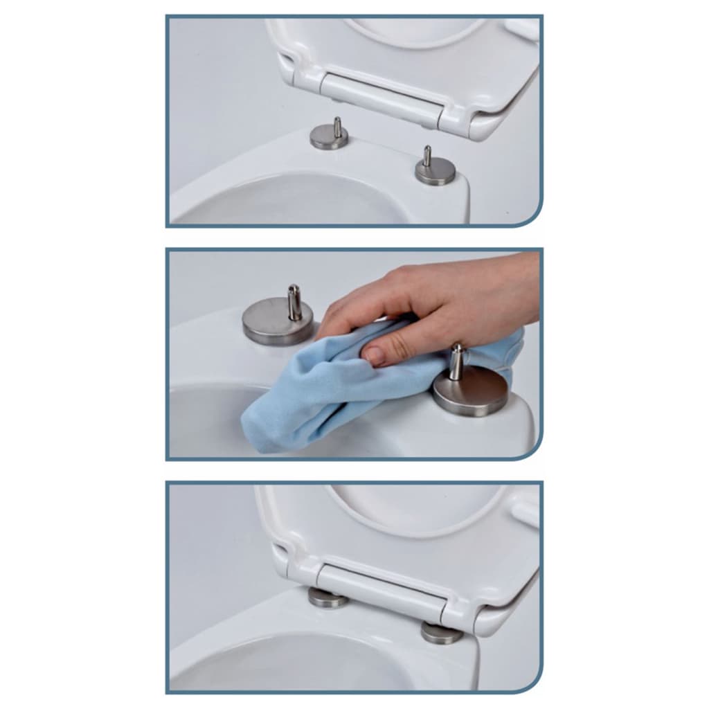 SCHÜTTE Toilettensitz CRAZY SKULL Absenkautomatik Duroplast Hochglanz