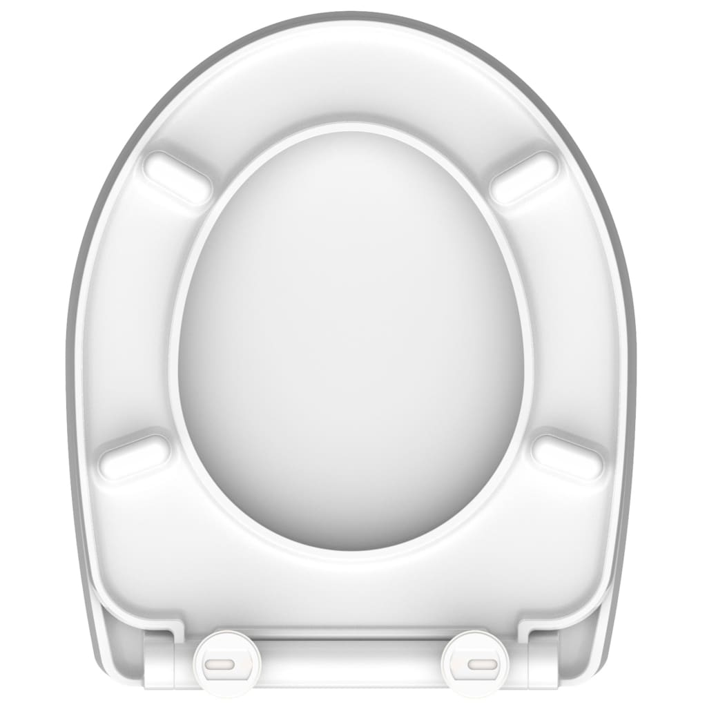 SCHÜTTE Toilettensitz MAGIC LIGHT Absenkautomatik Duroplast Hochglanz