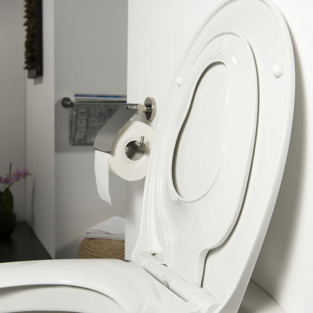 Tiger Toilettensitz WC-Sitz Tulsa Thermoplast Weiß 250010646