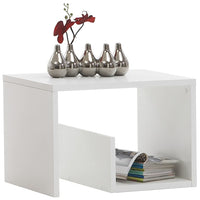 Thumbnail for FMD Couchtisch 2-in-1 59,1×35,8×37,8 cm Weiß