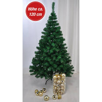 Thumbnail for HI Weihnachtsbaum mit Metallständer Grün 120 cm