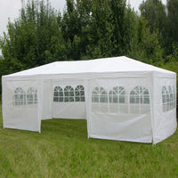Thumbnail for HI Pavillon mit Seitenwänden 3 x 6 m Weiß