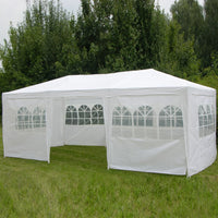 Thumbnail for HI Pavillon mit Seitenwänden 3 x 6 m Weiß