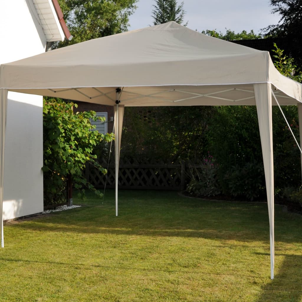 HI Faltbares Partyzelt 3 x 3 m Beige