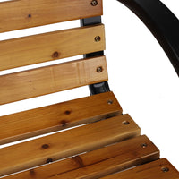 Thumbnail for HI Parkbank Braun 122x60x81 cm