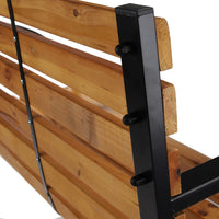 Thumbnail for HI Parkbank Braun 122x60x81 cm