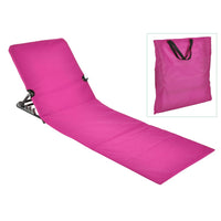 Thumbnail for HI Faltbare Strandmatte PVC Rosa