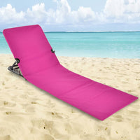 Thumbnail for HI Faltbare Strandmatte PVC Rosa
