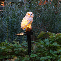 Thumbnail for HI LED-Solar-Gartenleuchte Eule Weiß