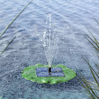 Thumbnail for HI Solar Schwimmende Teichpumpe Lotusblatt