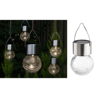 Thumbnail for HI Solar-LED-Lichter zum Aufhängen 5 Stk. Risse-Glas-Design