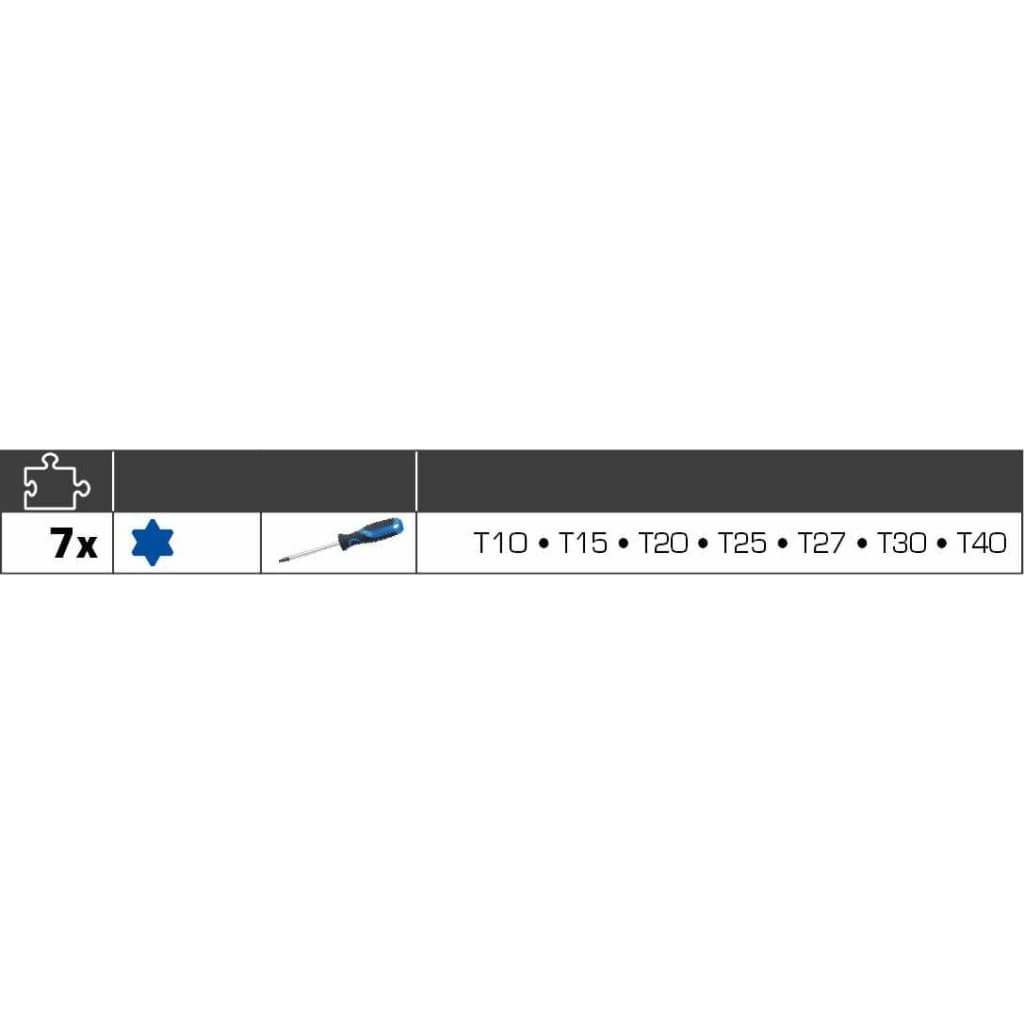BRILLIANT TOOLS 7-tlg. TORX-Schraubendreher-Satz