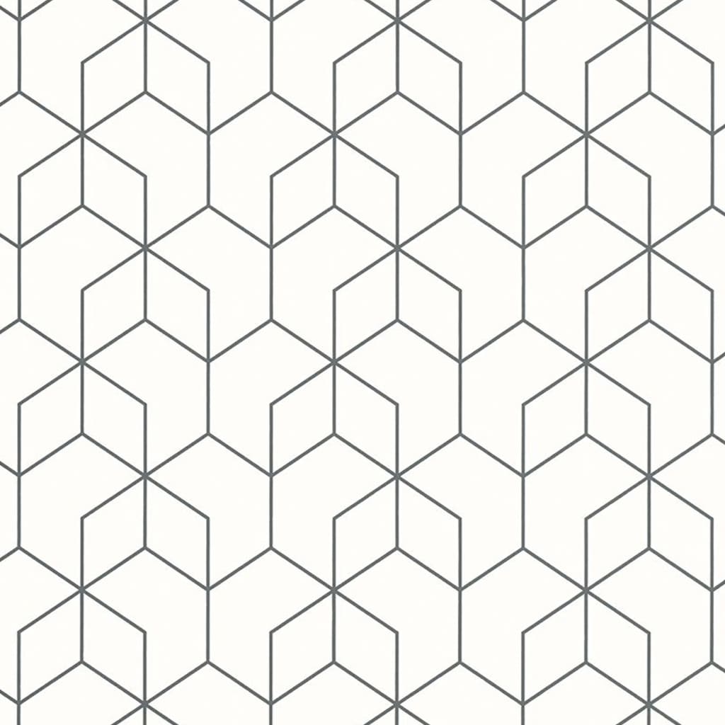 Noordwand Tapete Graphic Design Schwarz