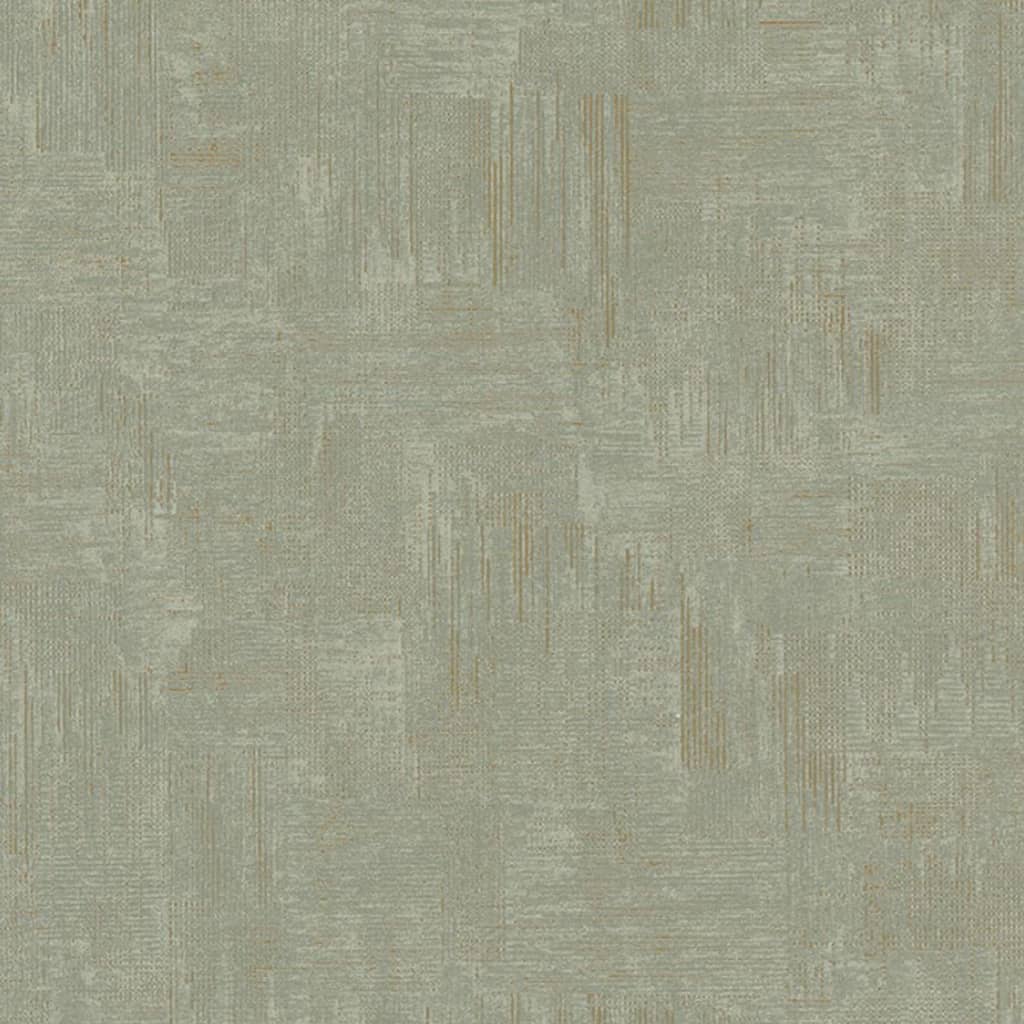 Topchic Tapete Scratched Look Metallic-Grün und Grau