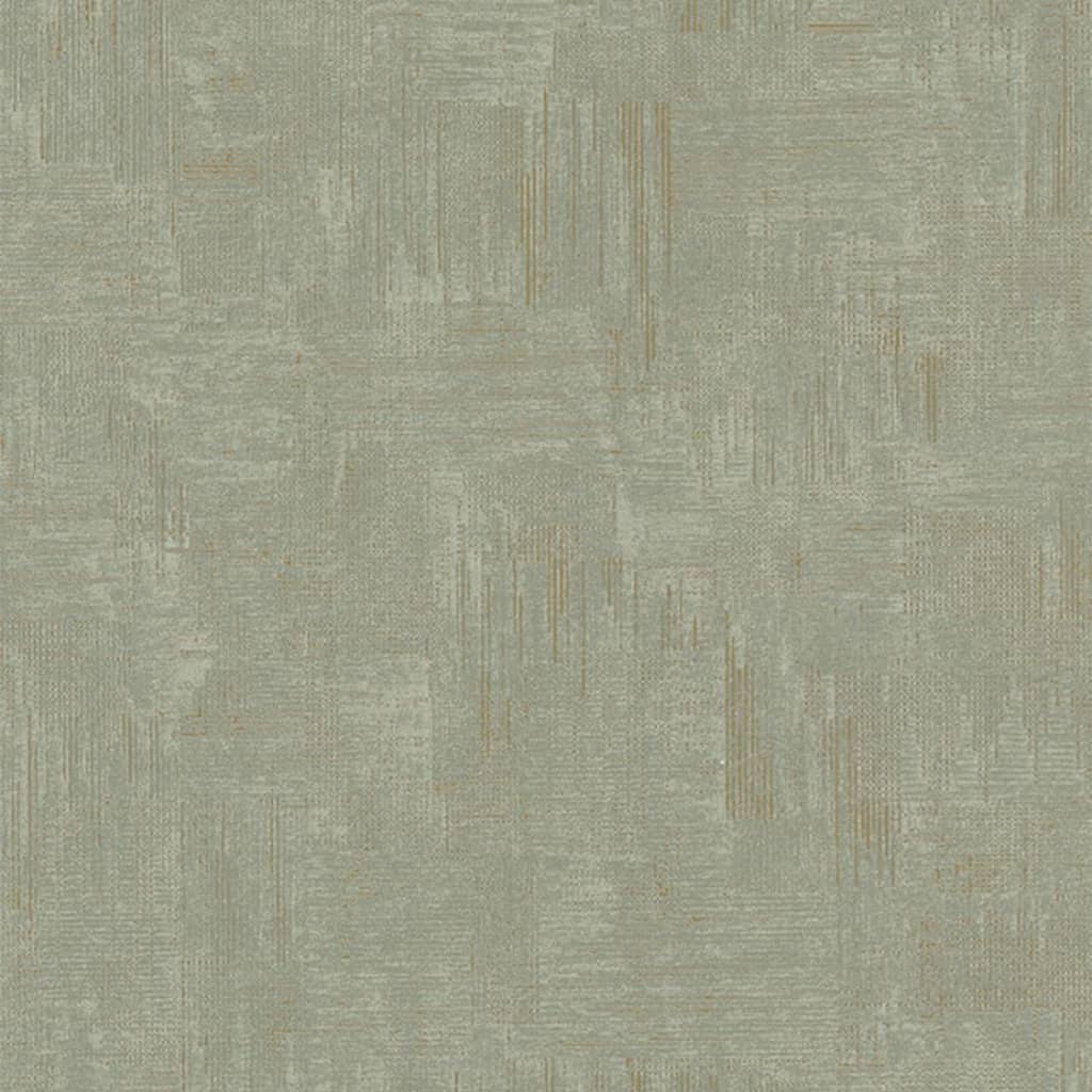 Topchic Tapete Scratched Look Metallic-Grün und Grau