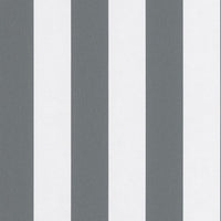 Thumbnail for Topchic Tapete Stripes Dunkelgrau und Weiß