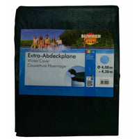 Thumbnail for Summer Fun Winter-Poolabdeckung Rund 400 - 420 cm PVC Grün
