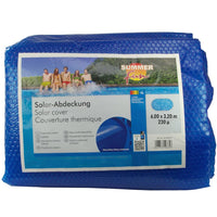 Thumbnail for Summer Fun Sommer Poolabdeckung Solar Oval 600x320 cm PE Blau