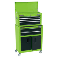 Thumbnail for Draper Tools Werkzeugschrank und Werkzeugtruhe 61,6×33×99,8 cm Grün