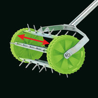 Thumbnail for Draper Tools Rollender Rasen-Vertikutierer 450 mm Grün