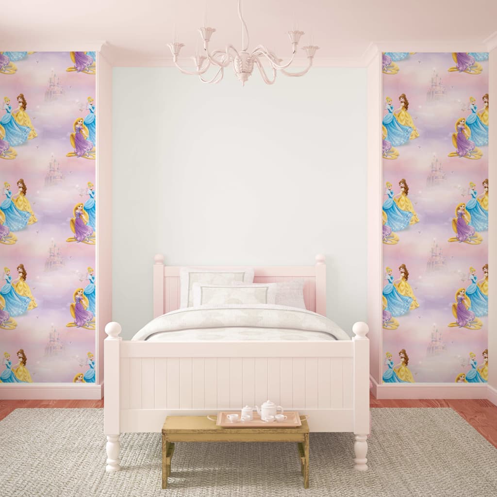 Kids at Home Tapete Pretty as A Princess Rosa und Blau