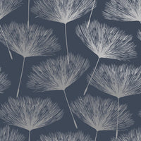 Thumbnail for DUTCH WALLCOVERINGS Tapete Fleur Marineblau und Grau