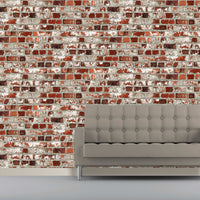 Thumbnail for DUTCH WALLCOVERINGS Tapete Ziegelmuster Rot