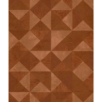 Thumbnail for Topchic Tapete Graphic Shapes Facet Metallic-Orange