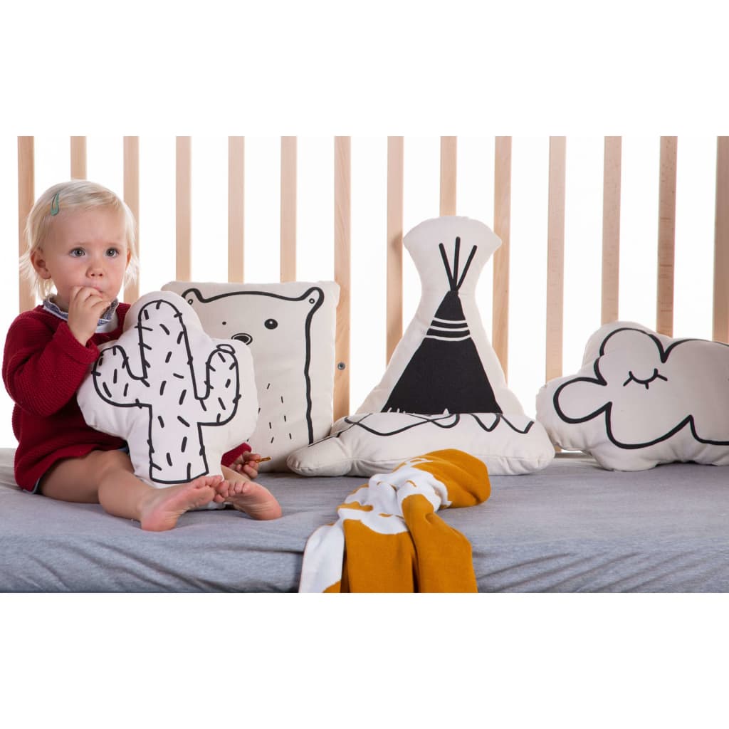 CHILDHOME Zierkissen Canvas Kaktus