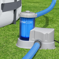 Thumbnail for Bestway Flowclear Transparente Kartuschenfilterpumpe