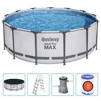 Thumbnail for Bestway Steel Pro MAX Rund Pool-Set 396x122 cm