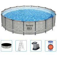 Thumbnail for Bestway Power Steel Swimmingpool 549x122 cm