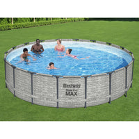 Thumbnail for Bestway Power Steel Swimmingpool 549x122 cm